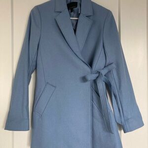 Banana Republic Light Blue Trench Coat